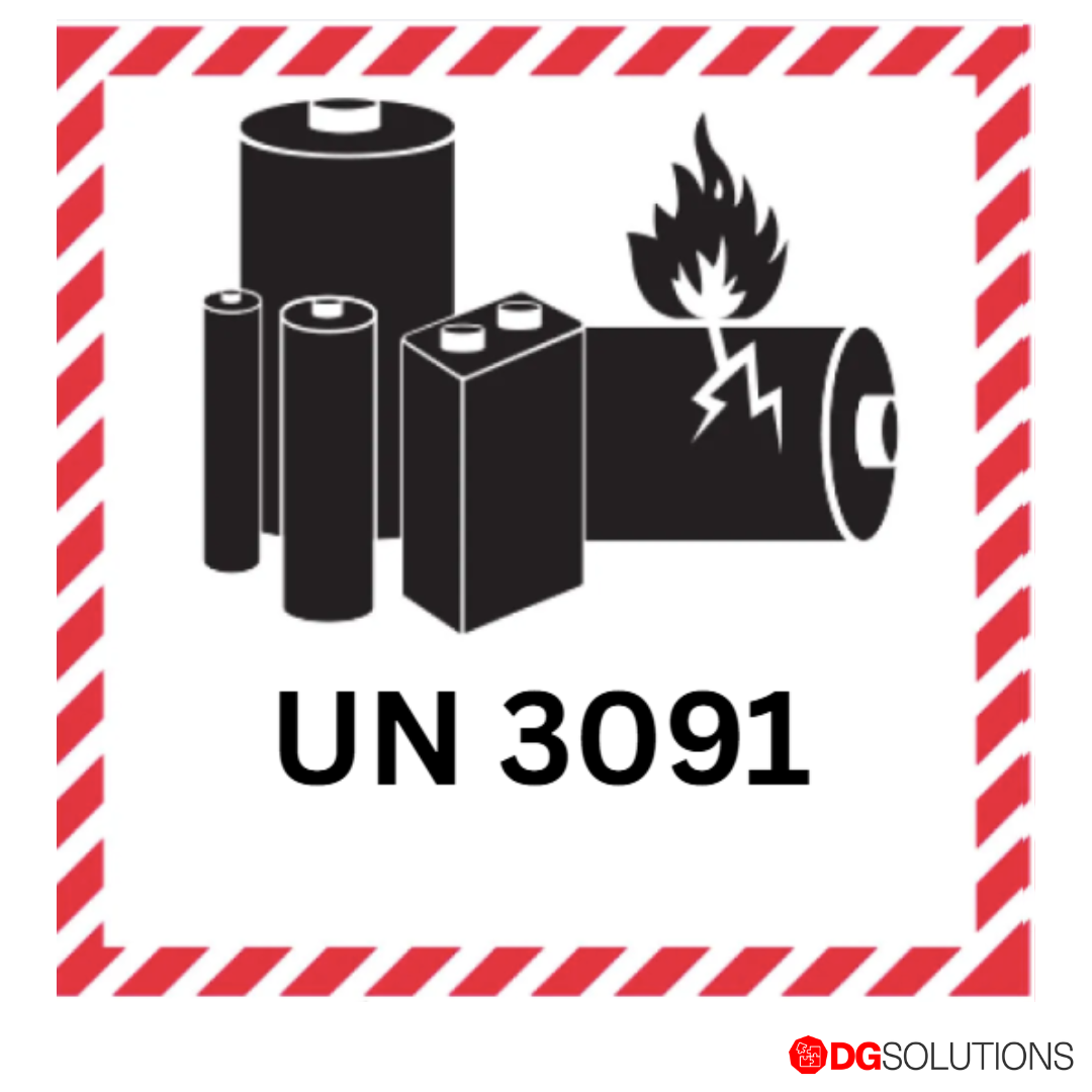 UN3091 Lithium Battery Mark